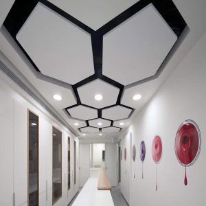 תקרה אקוסטית מעוצבת