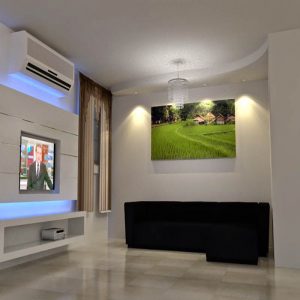 תקרות גבס מעוצבות לסלון