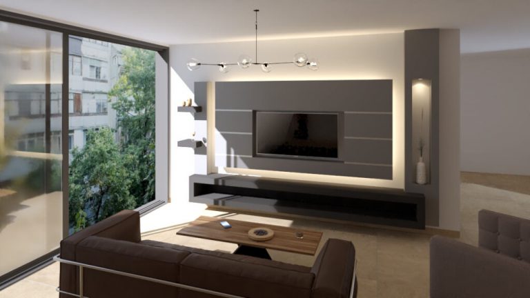 הדמיה לקיר גבס